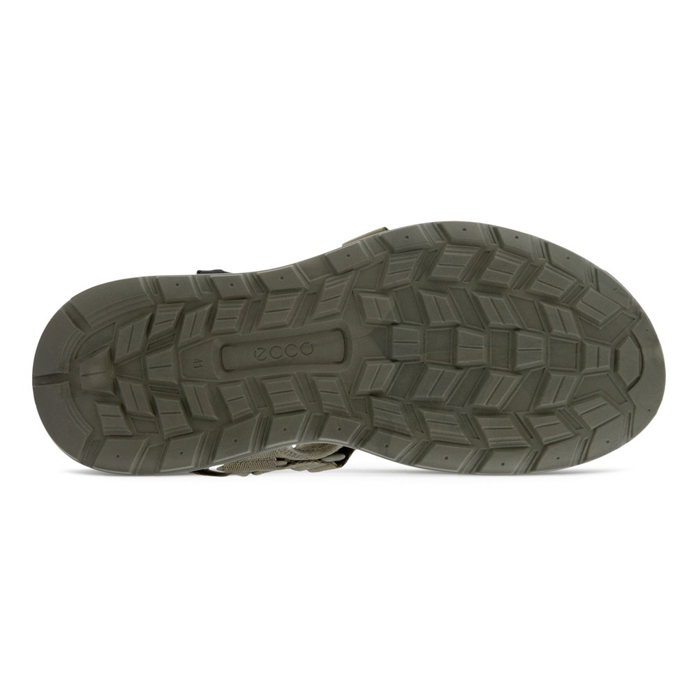 Sandalias Hombre - ECCO Exowrap 3S Velcro - Verde Oliva - ORX781564